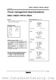 IMZ2A datasheet pdf ROHM