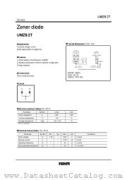 UMZ8.2T datasheet pdf ROHM