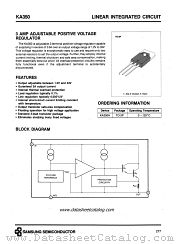 KA350 datasheet pdf Samsung Electronic