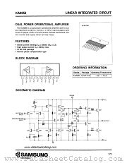 KA9256 datasheet pdf Samsung Electronic