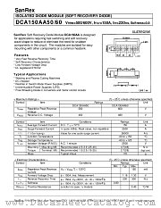 DCA150AA60 datasheet pdf SanRex