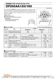 DF200AA120 datasheet pdf SanRex