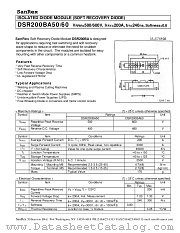 DSR200BA60 datasheet pdf SanRex