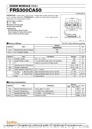 FRS300CA50 datasheet pdf SanRex