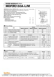 MDF150A30M datasheet pdf SanRex