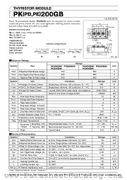 PE200GB40 datasheet pdf SanRex