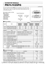 PE25FG40 datasheet pdf SanRex