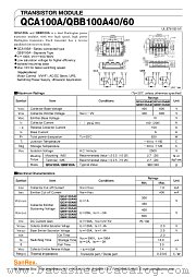 QCA100A40 datasheet pdf SanRex