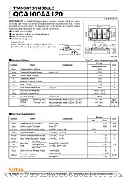 QCA100AA120 datasheet pdf SanRex