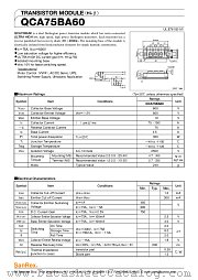 QCA75BA60 datasheet pdf SanRex