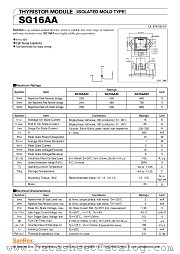 SG16AA40 datasheet pdf SanRex