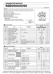 SQD200A40 datasheet pdf SanRex