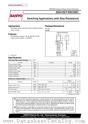 2SA1527 datasheet pdf SANYO