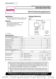 2SA1824 datasheet pdf SANYO