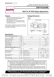 2SB776 datasheet pdf SANYO