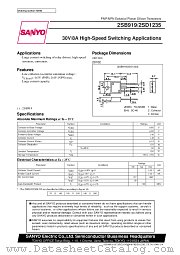 2SB919 datasheet pdf SANYO