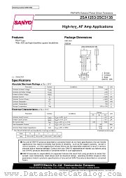 2SC3135 datasheet pdf SANYO