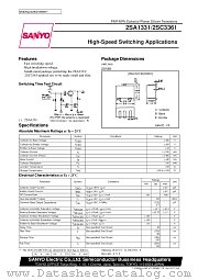 2SC3361 datasheet pdf SANYO