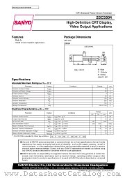 2SC3504 datasheet pdf SANYO