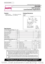 2SC4269 datasheet pdf SANYO