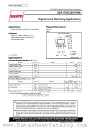 2SC4486 datasheet pdf SANYO