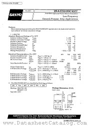 2SC4577 datasheet pdf SANYO