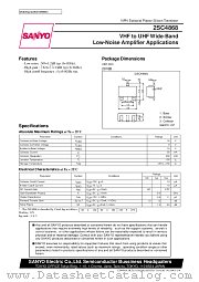 2SC4868 datasheet pdf SANYO