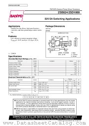 2SD1060 datasheet pdf SANYO