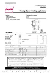 2SJ339 datasheet pdf SANYO