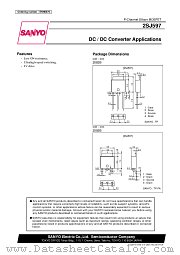 2SJ597 datasheet pdf SANYO