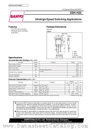 2SK1422 datasheet pdf SANYO