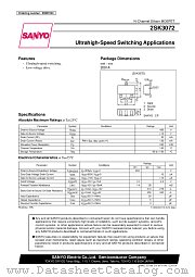 2SK3072 datasheet pdf SANYO