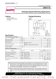 2SK3119 datasheet pdf SANYO