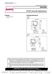 2SK3285 datasheet pdf SANYO