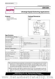 2SK3291 datasheet pdf SANYO