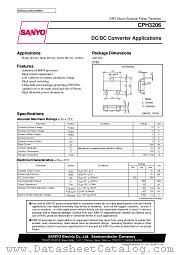 CPH3206 datasheet pdf SANYO