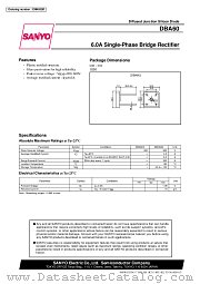 DBA60 datasheet pdf SANYO