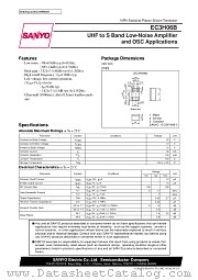 EC3H06B datasheet pdf SANYO