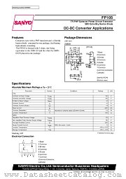 FP105 datasheet pdf SANYO