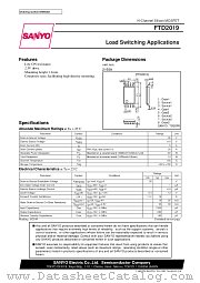 FTD2019 datasheet pdf SANYO