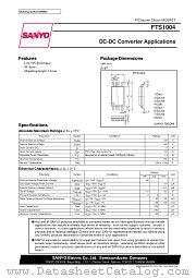 FTS1004 datasheet pdf SANYO