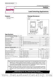 FW231 datasheet pdf SANYO