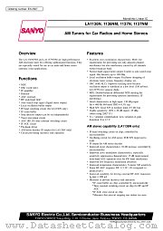 LA1136NM datasheet pdf SANYO