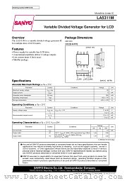 LA5311M datasheet pdf SANYO