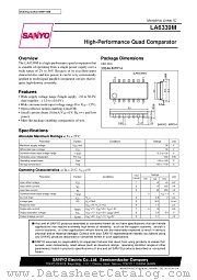 LA6339M datasheet pdf SANYO