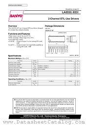 LA6530 datasheet pdf SANYO