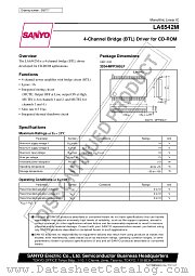 LA6542M datasheet pdf SANYO