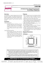 LA8519M datasheet pdf SANYO