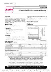 LA8520M datasheet pdf SANYO