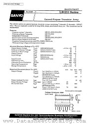 LB1211 datasheet pdf SANYO